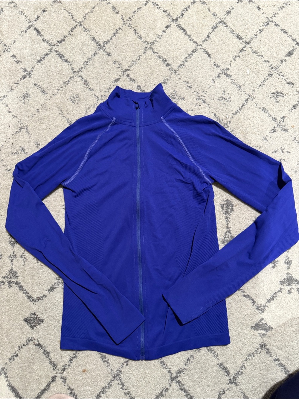 Sweaty Betty Purple/Blue Full-Zip Active Jacket